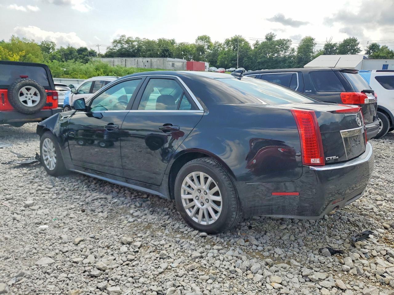 2012 Cadillac Cts Black vin: 1G6DC5E5XC0143054