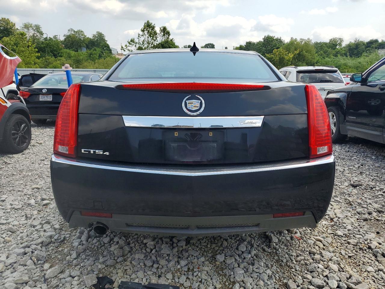 2012 Cadillac Cts Black vin: 1G6DC5E5XC0143054