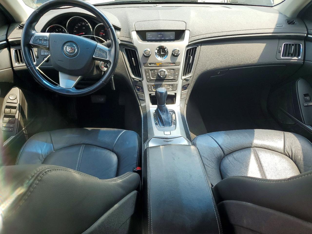 2012 Cadillac Cts Black vin: 1G6DC5E5XC0143054