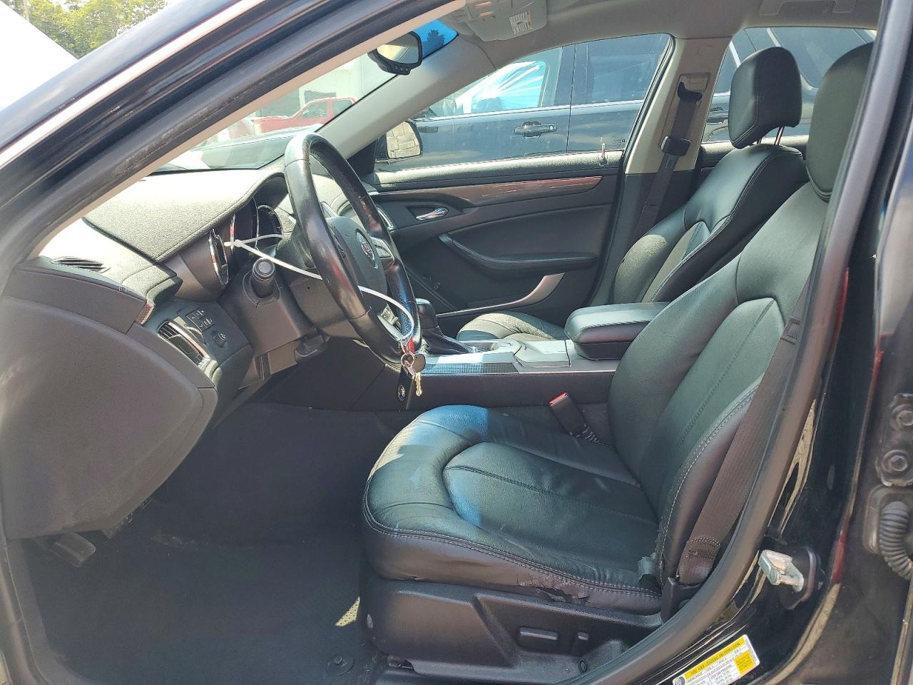 2012 Cadillac Cts Black vin: 1G6DC5E5XC0143054