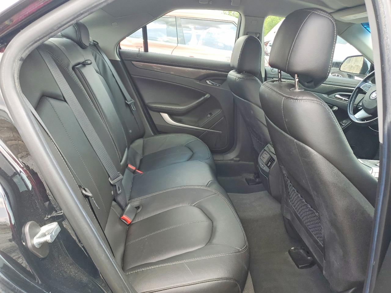 2012 Cadillac Cts Black vin: 1G6DC5E5XC0143054