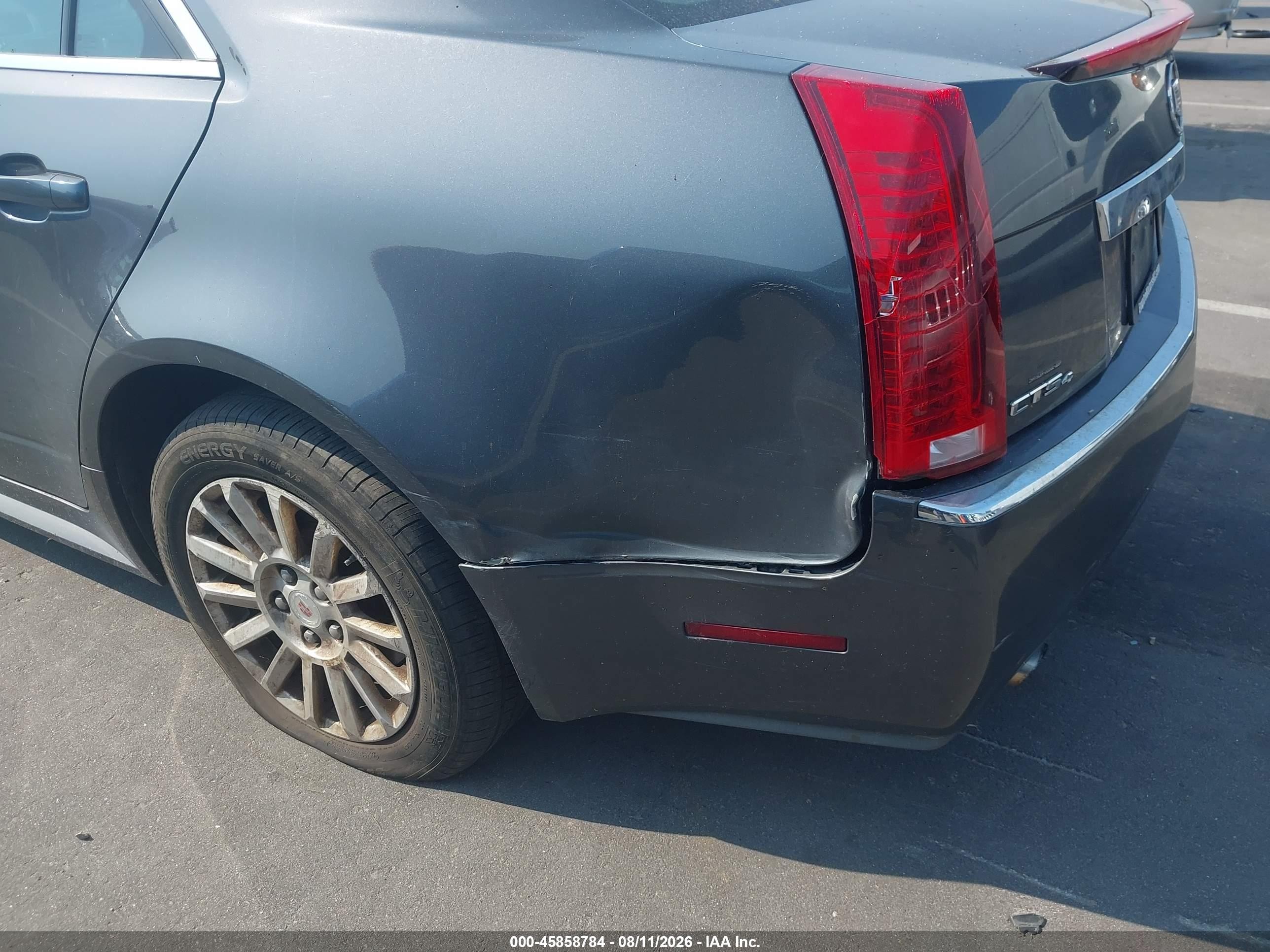 2012 Cadillac Cts Standard Blue vin: 1G6DC5E5XC0149145
