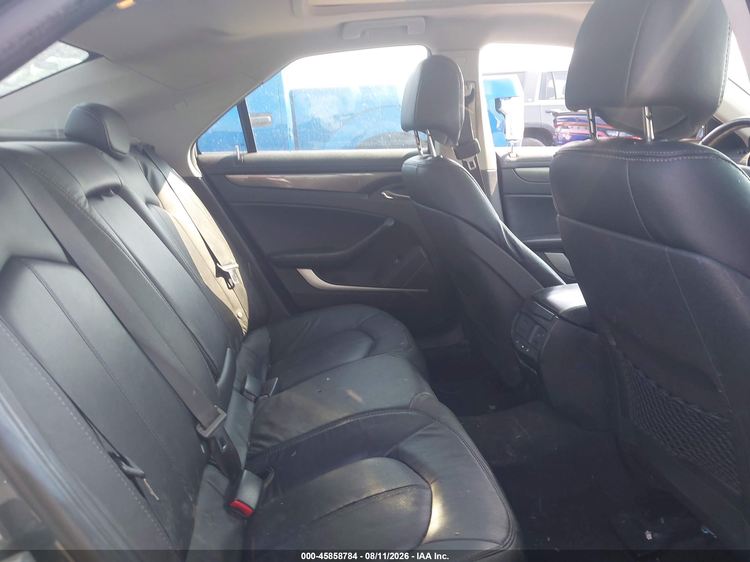 2012 Cadillac Cts Standard Blue vin: 1G6DC5E5XC0149145