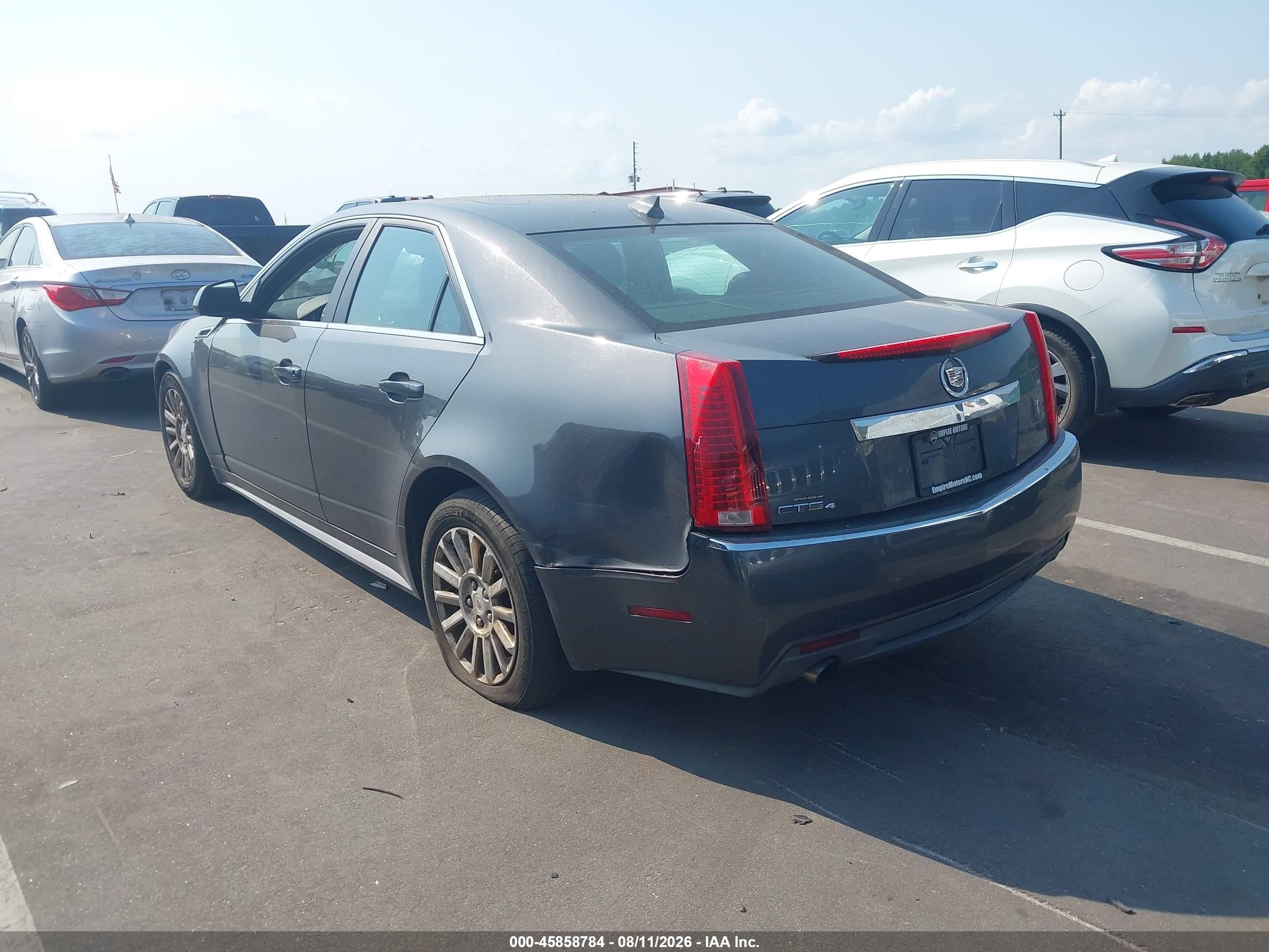 2012 Cadillac Cts Standard Blue vin: 1G6DC5E5XC0149145