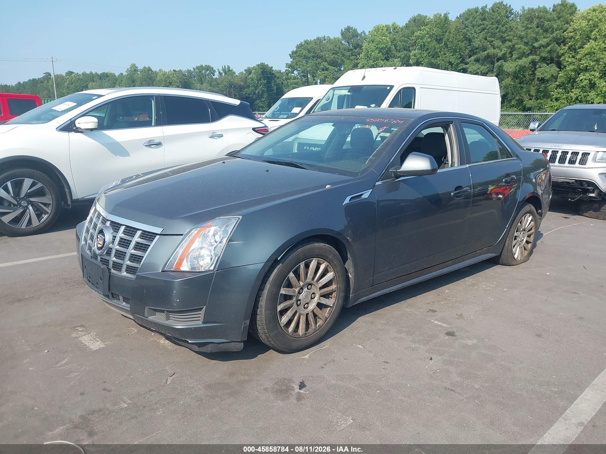 2012 Cadillac Cts Standard Blue vin: 1G6DC5E5XC0149145