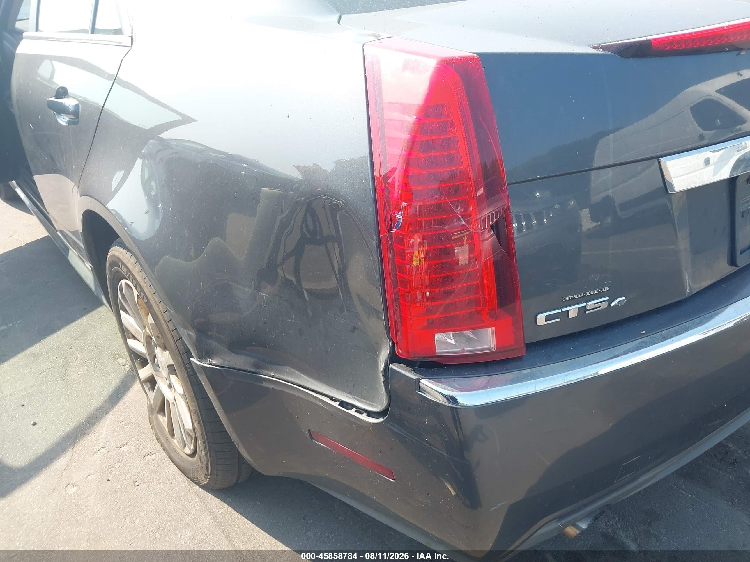 2012 Cadillac Cts Standard Blue vin: 1G6DC5E5XC0149145