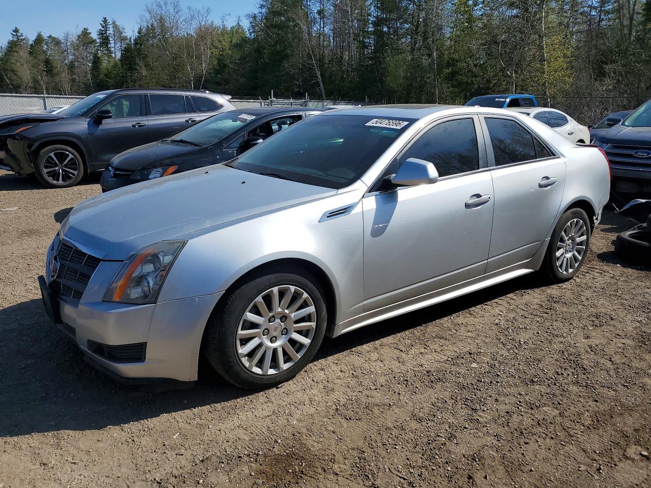 2010 Cadillac Cts 3.0l 4dr Awd Silver vin: 1G6DC5EG0A0109719