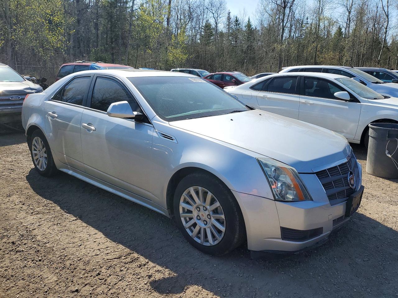 2010 Cadillac Cts 3.0l 4dr Awd Silver vin: 1G6DC5EG0A0109719