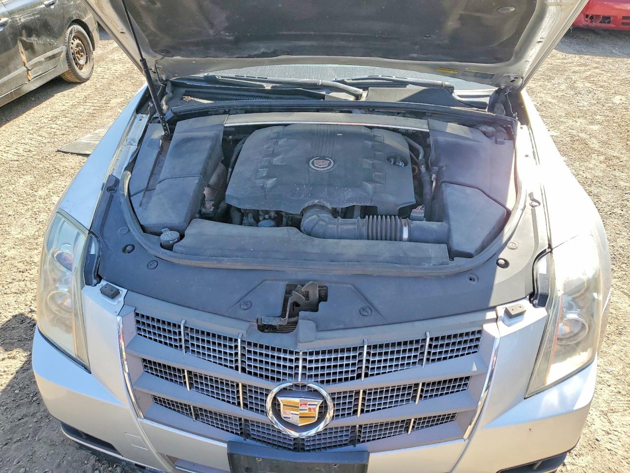 2010 Cadillac Cts 3.0l 4dr Awd Silver vin: 1G6DC5EG0A0109719