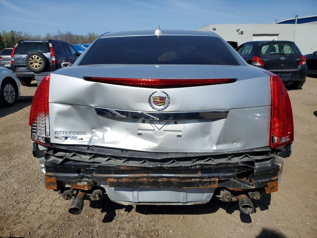 2010 Cadillac Cts 3.0l 4dr Awd Silver vin: 1G6DC5EG0A0109719