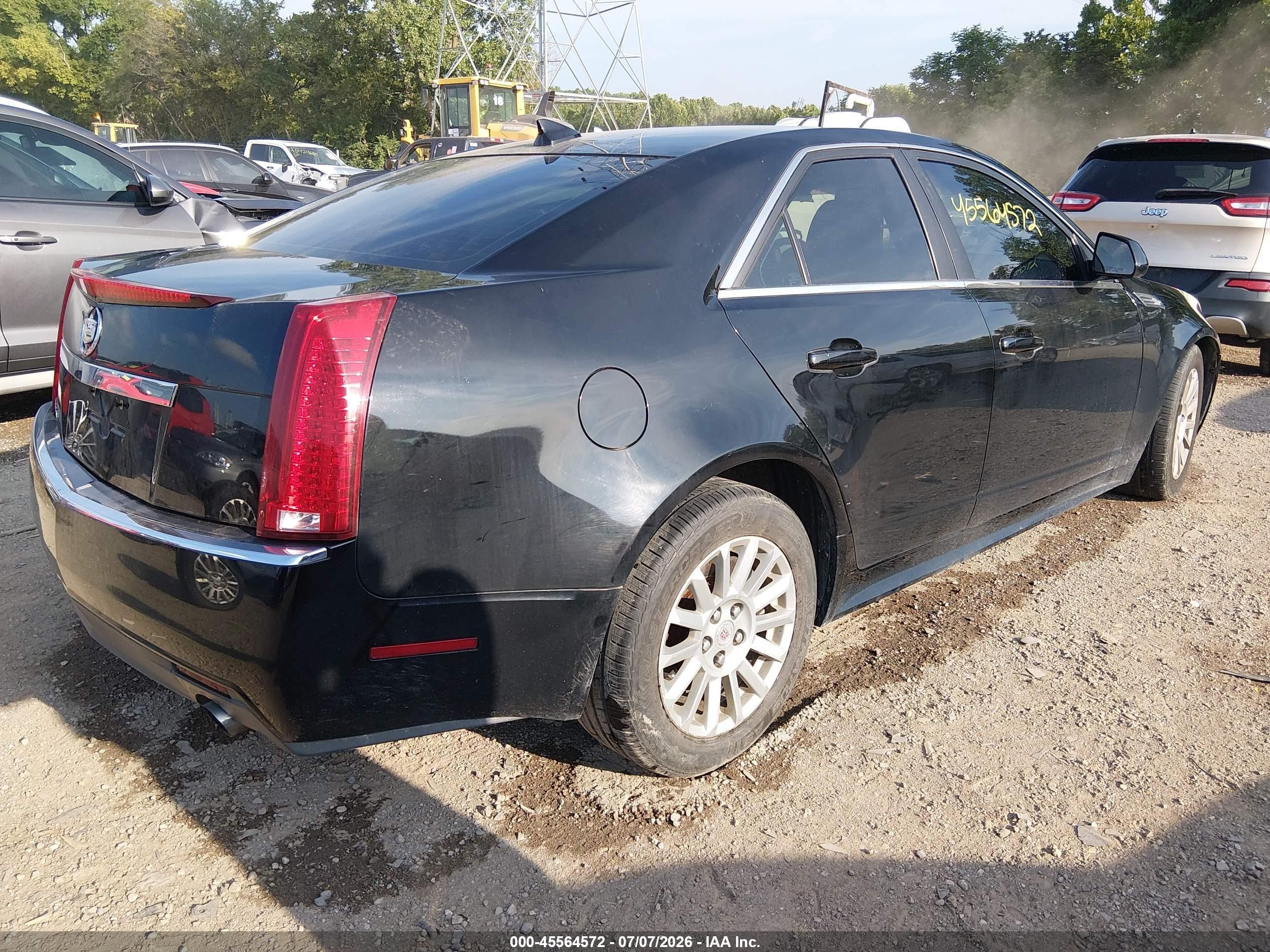 2010 Cadillac Cts   Black vin: 1G6DC5EG4A0150547
