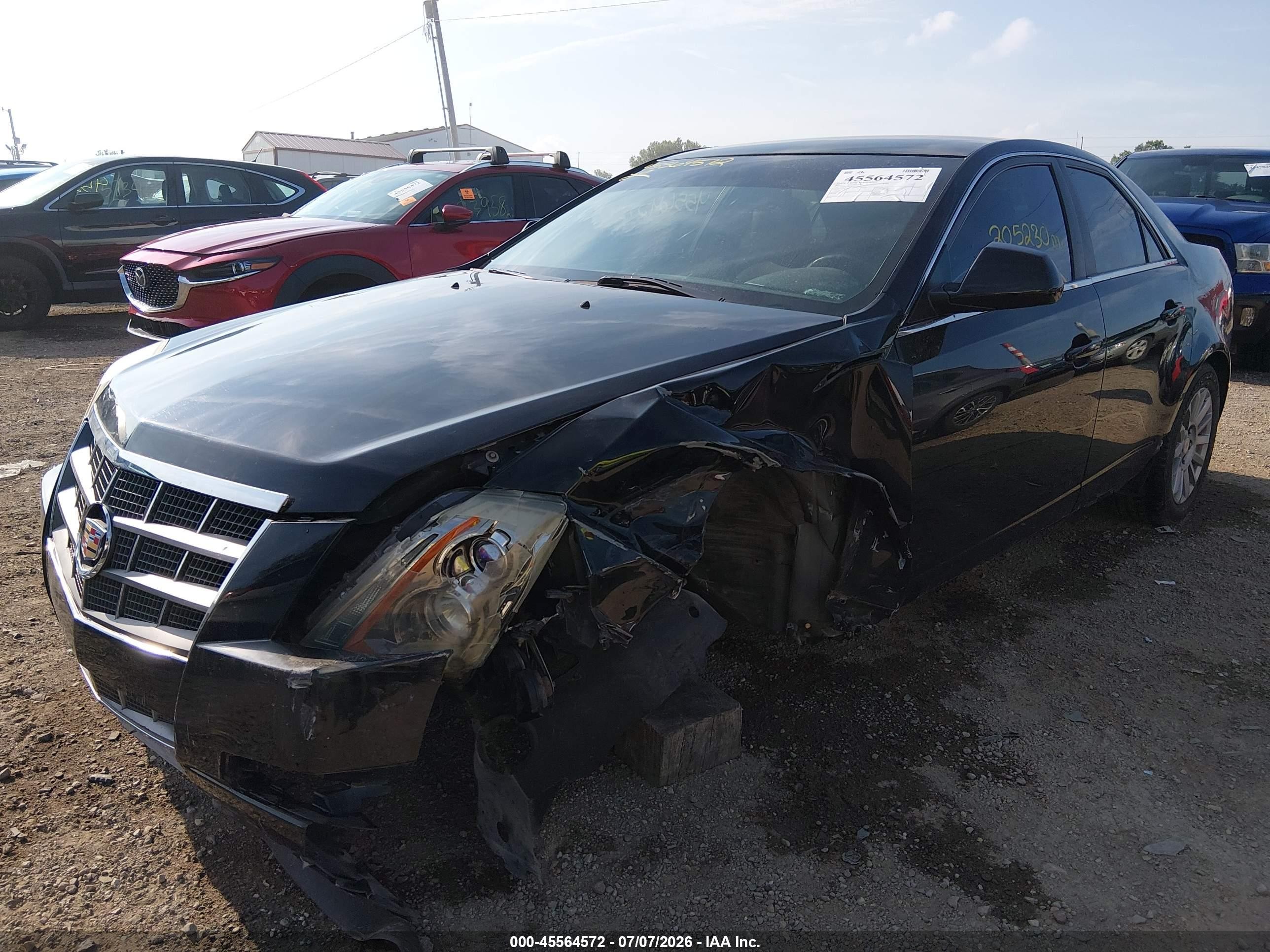 2010 Cadillac Cts   Black vin: 1G6DC5EG4A0150547