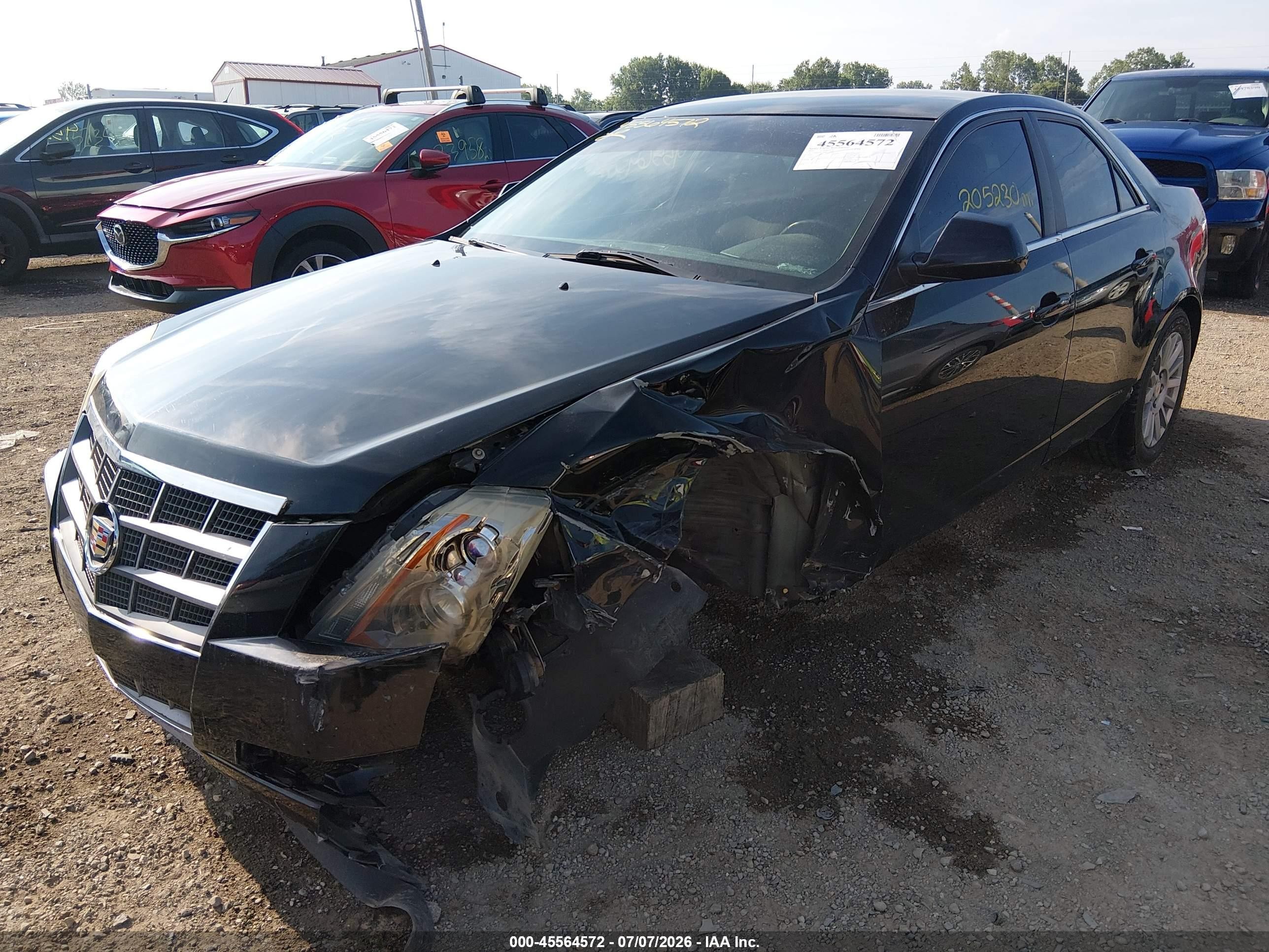 2010 Cadillac Cts   Black vin: 1G6DC5EG4A0150547