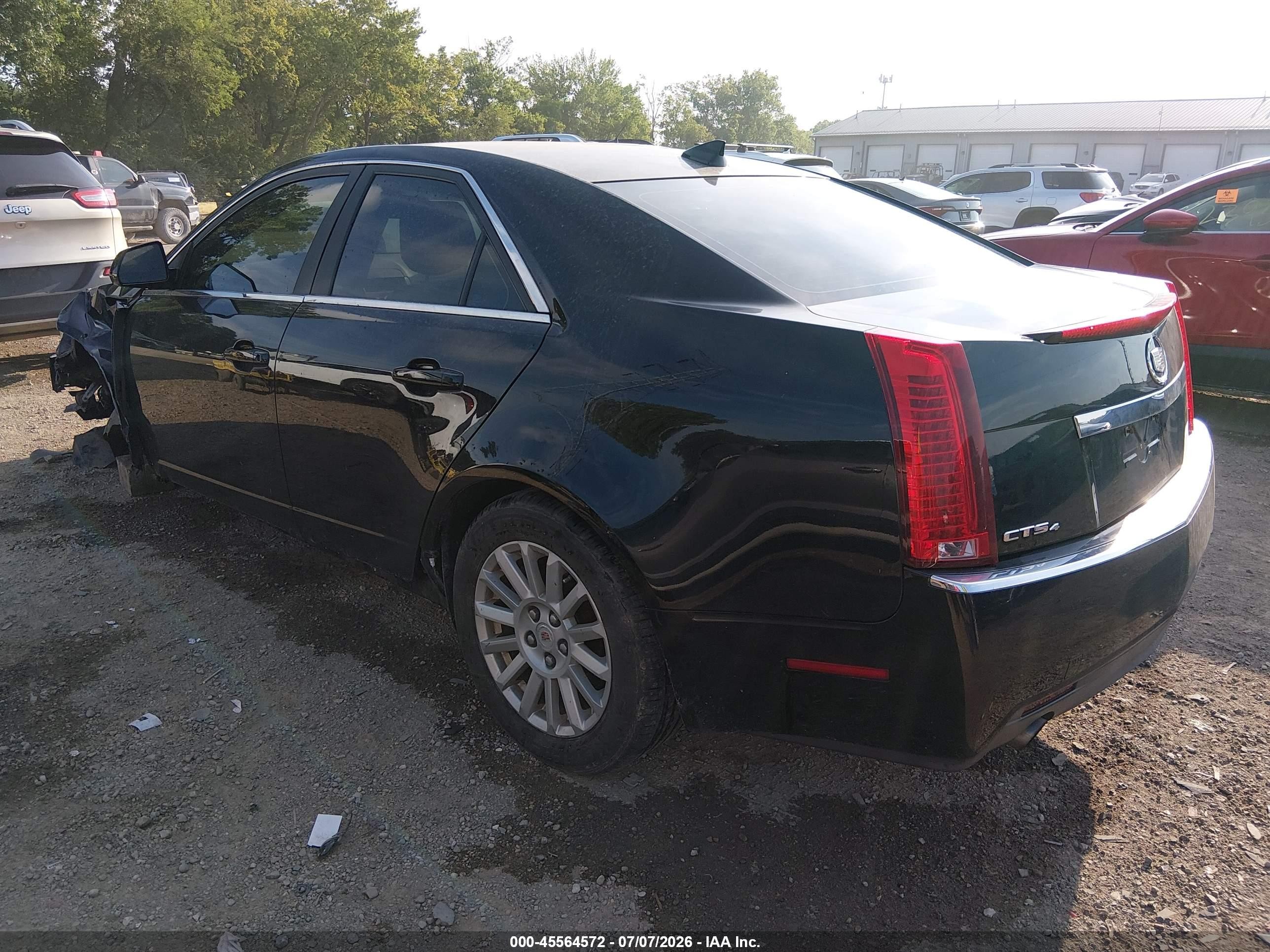 2010 Cadillac Cts   Black vin: 1G6DC5EG4A0150547