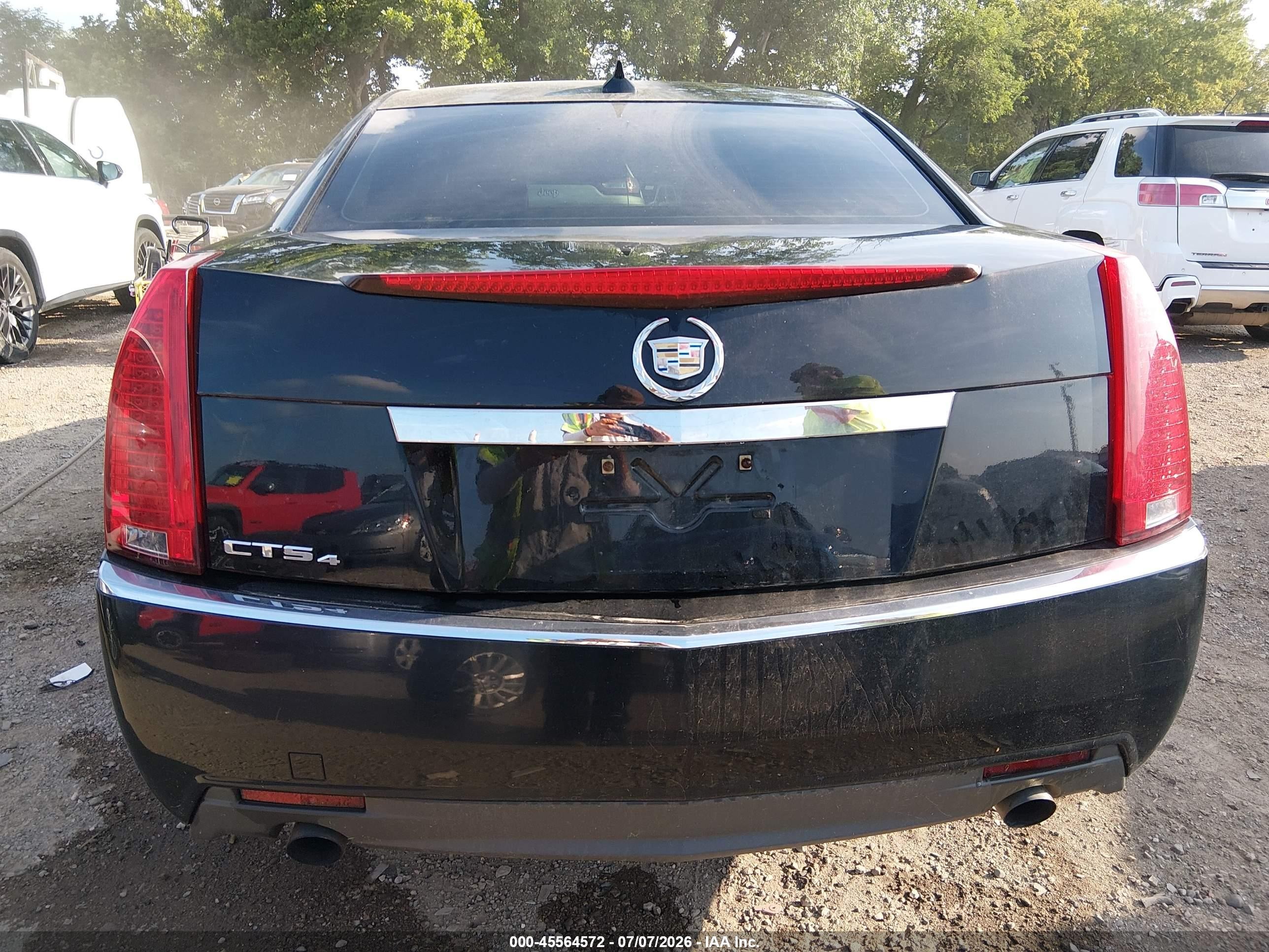 2010 Cadillac Cts   Black vin: 1G6DC5EG4A0150547