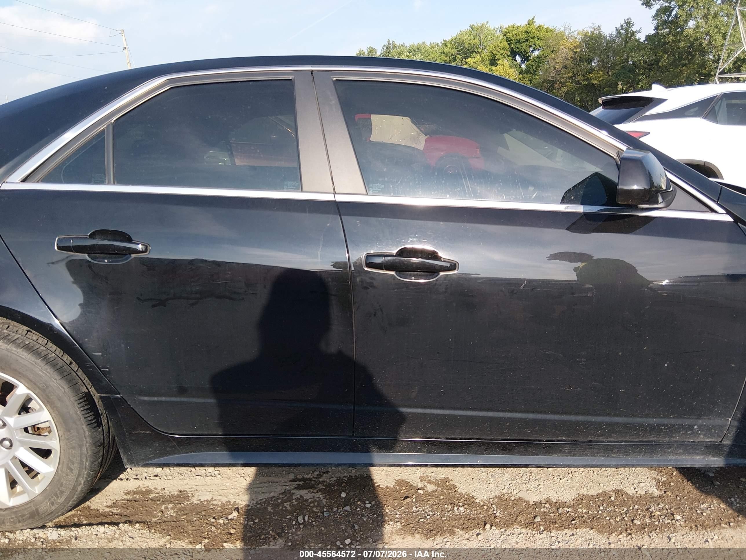 2010 Cadillac Cts   Black vin: 1G6DC5EG4A0150547