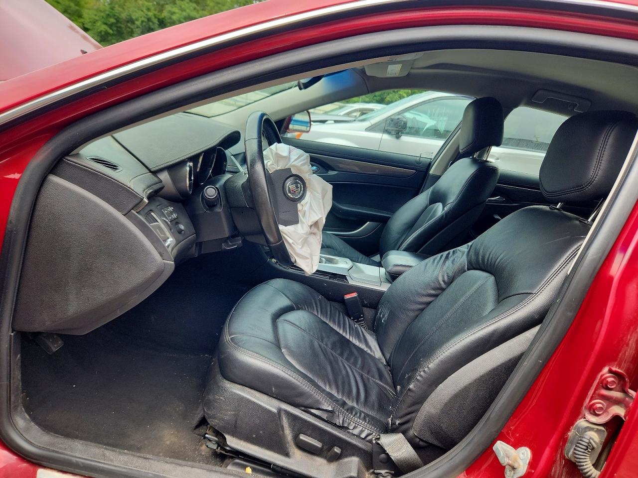 2011 Cadillac Cts Burgundy vin: 1G6DC5EY0B0164648