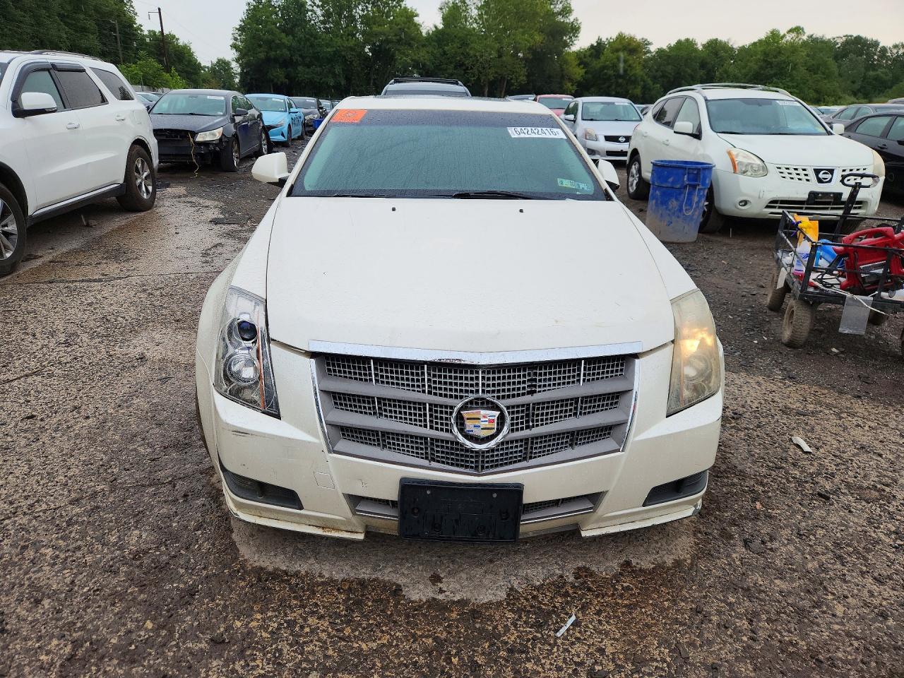 2011 Cadillac Cts White vin: 1G6DC5EY0B0169705