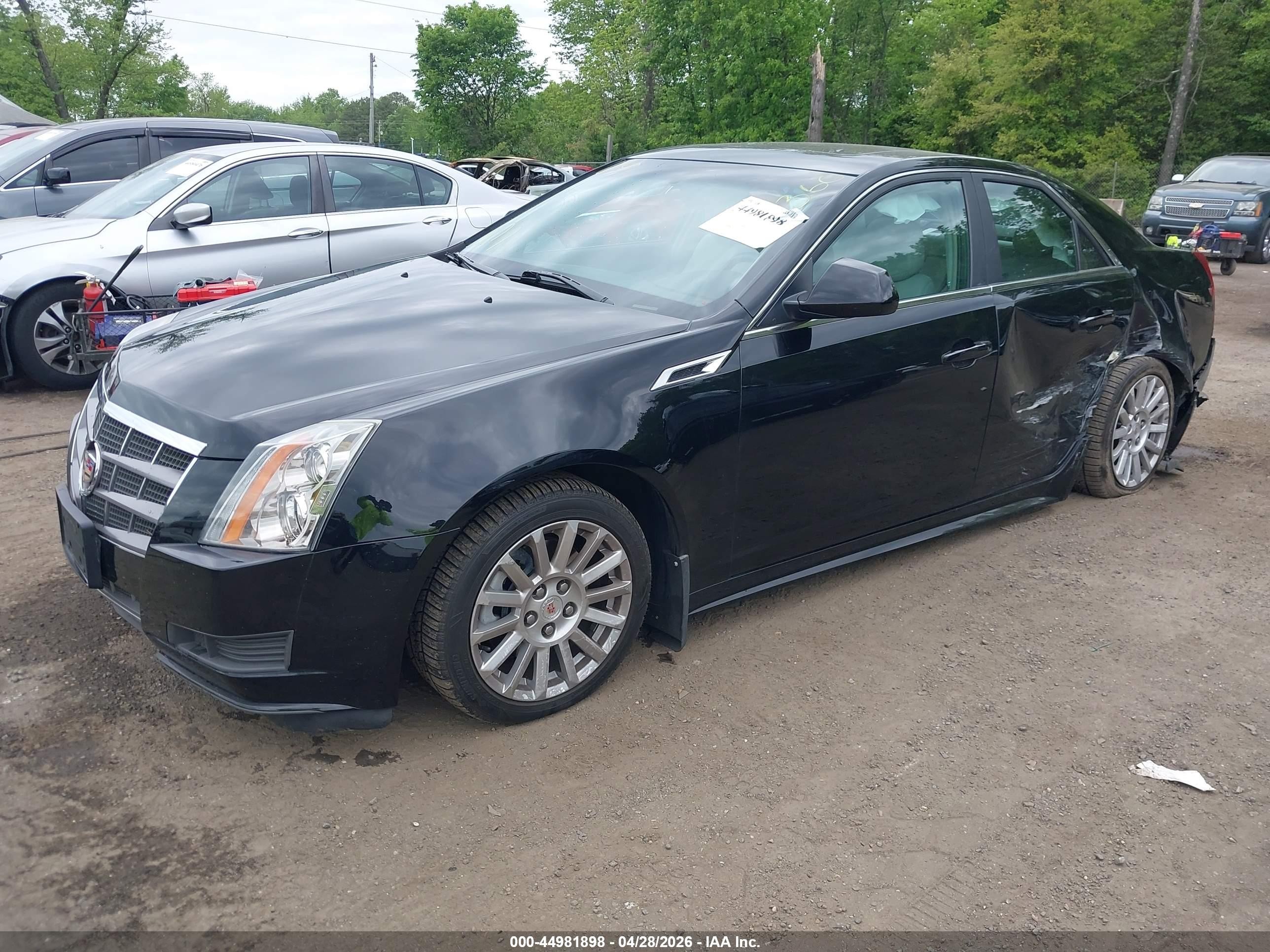2011 Cadillac Cts Standard Black vin: 1G6DC5EY1B0152461