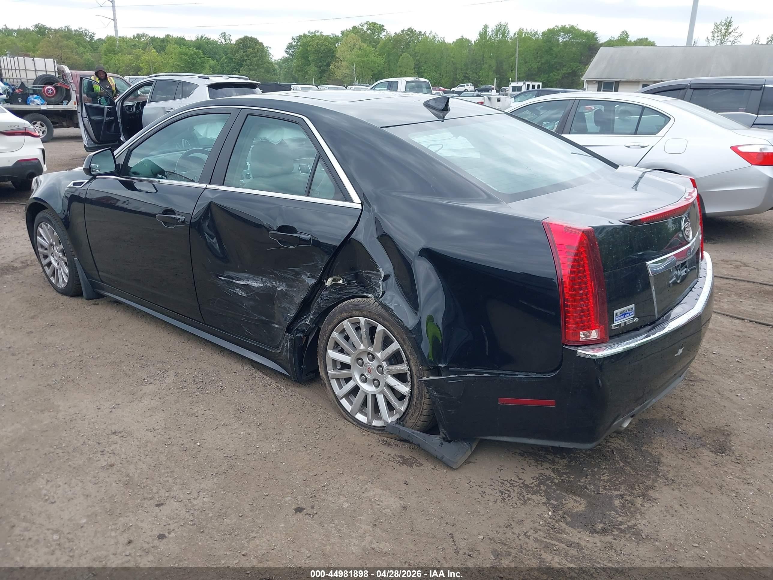 2011 Cadillac Cts Standard Black vin: 1G6DC5EY1B0152461