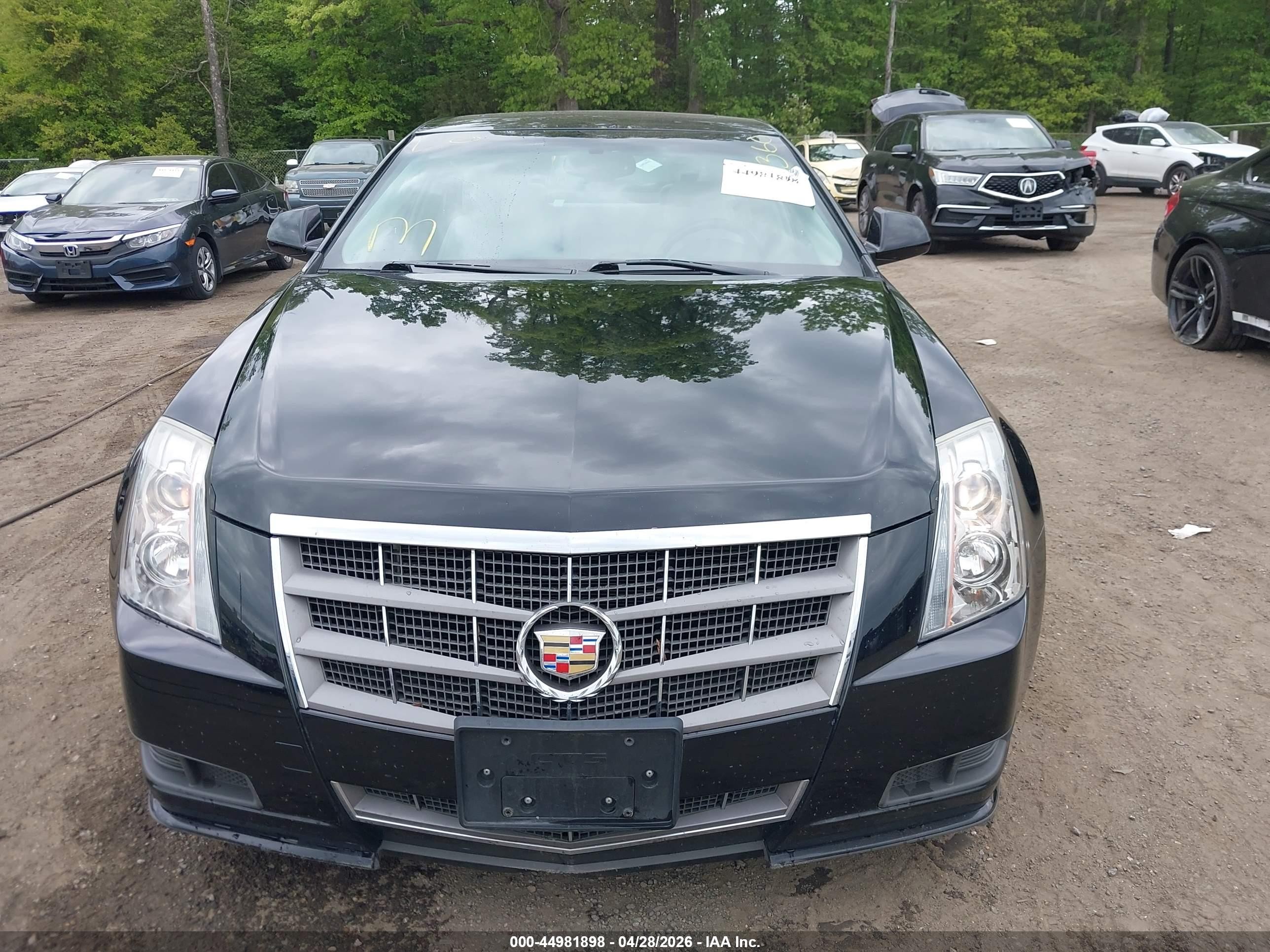 2011 Cadillac Cts Standard Black vin: 1G6DC5EY1B0152461