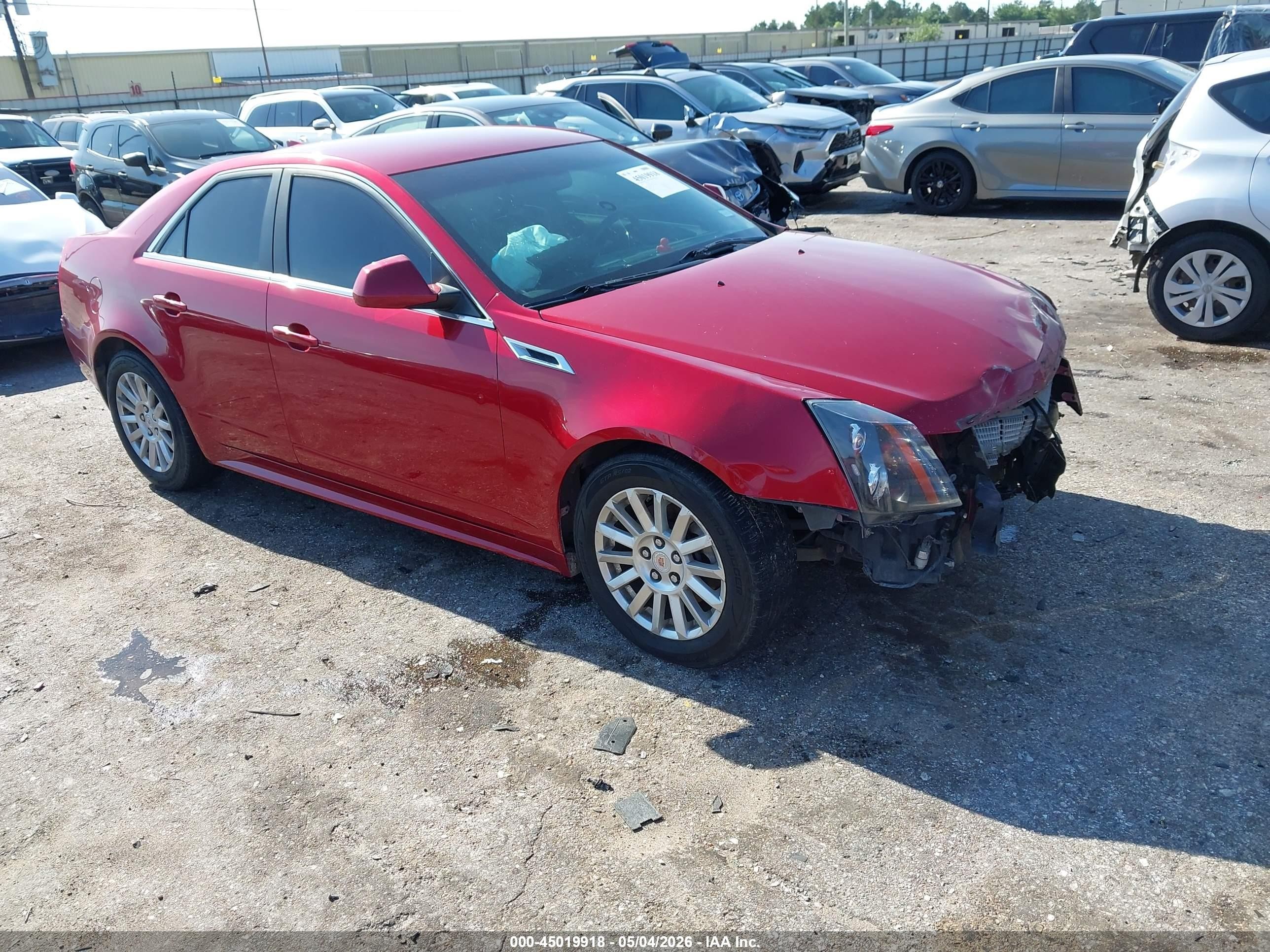 2011 Cadillac Cts Standard Red vin: 1G6DC5EY3B0102788