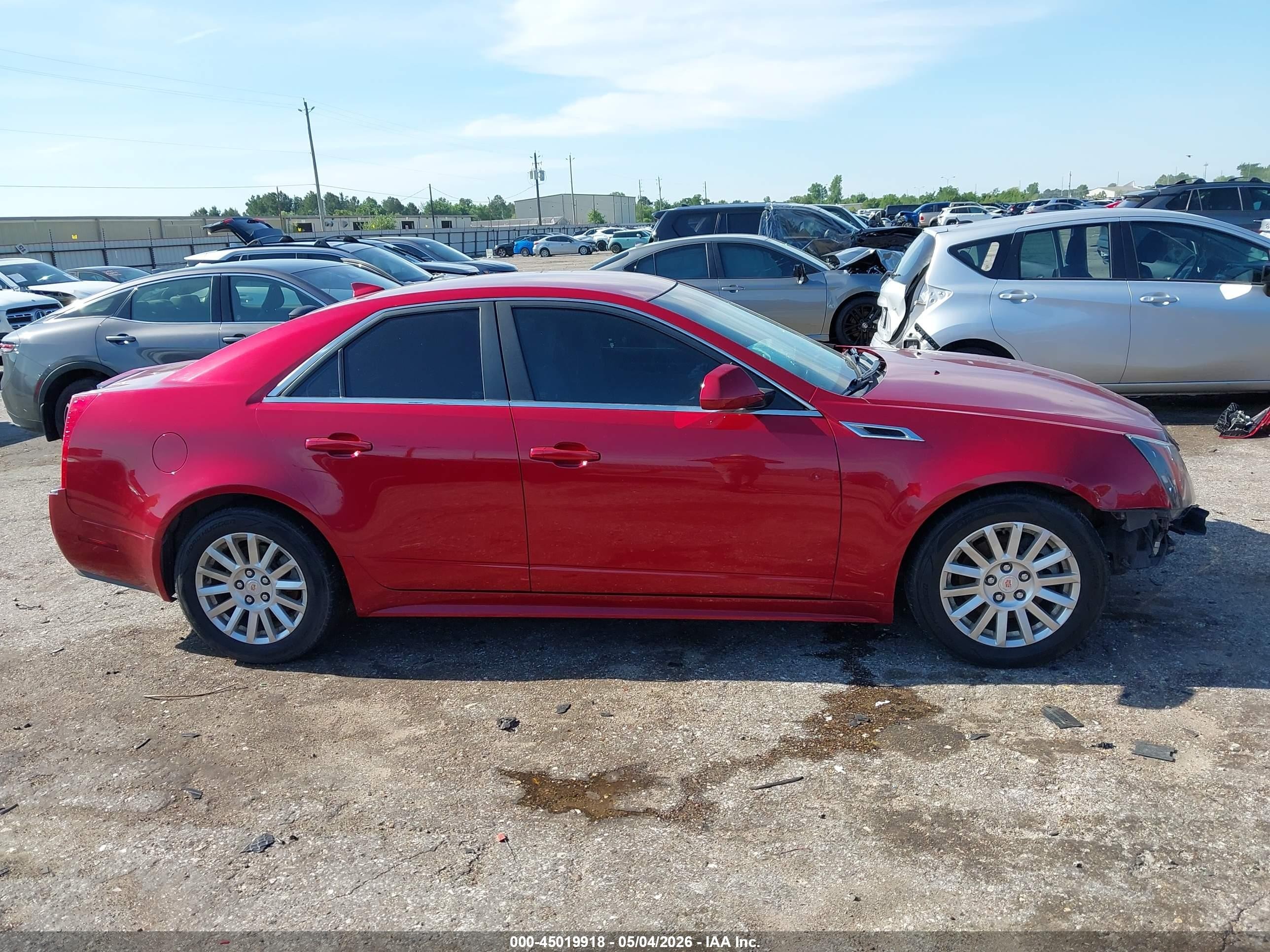 2011 Cadillac Cts Standard Red vin: 1G6DC5EY3B0102788