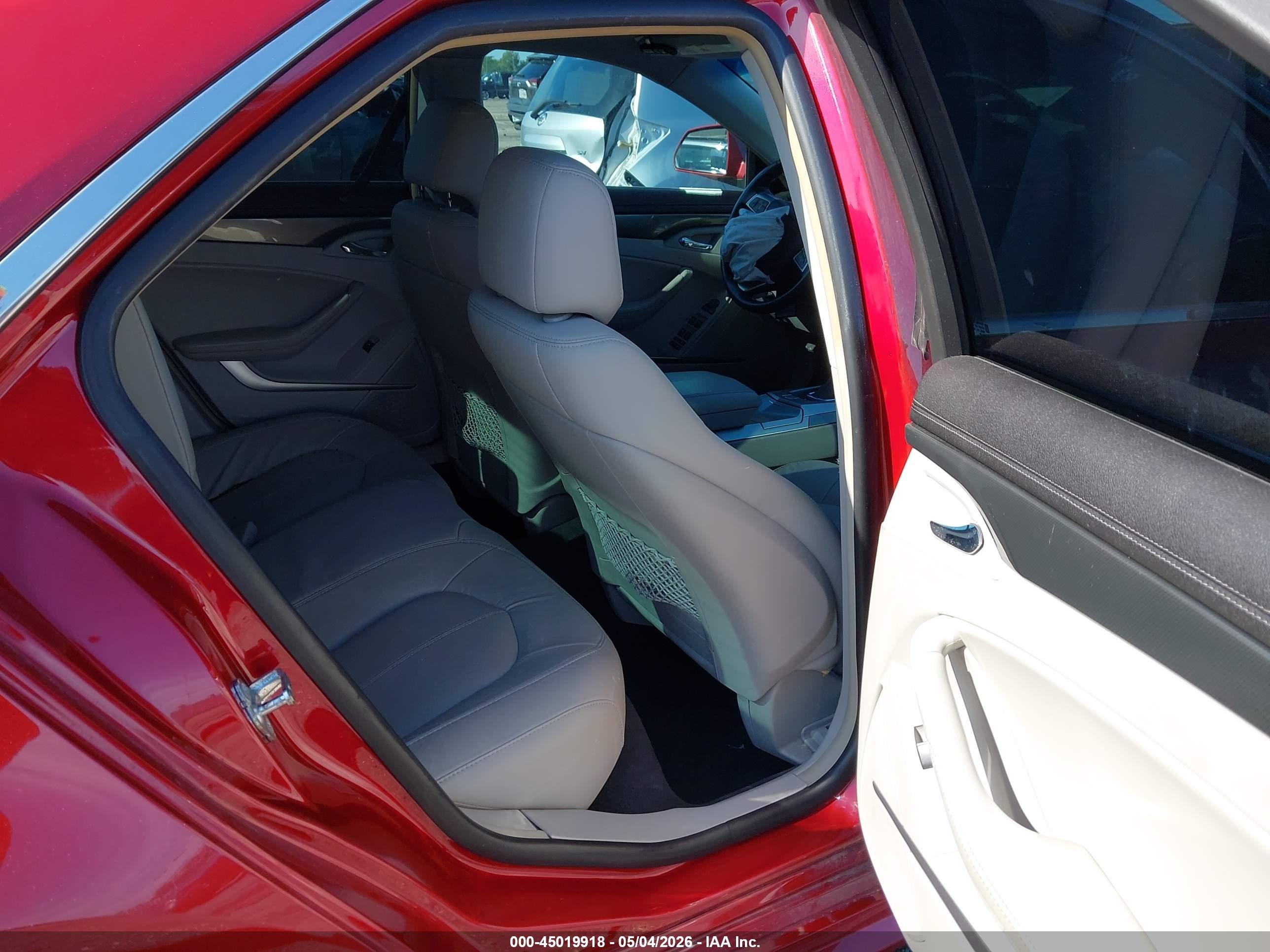 2011 Cadillac Cts Standard Red vin: 1G6DC5EY3B0102788