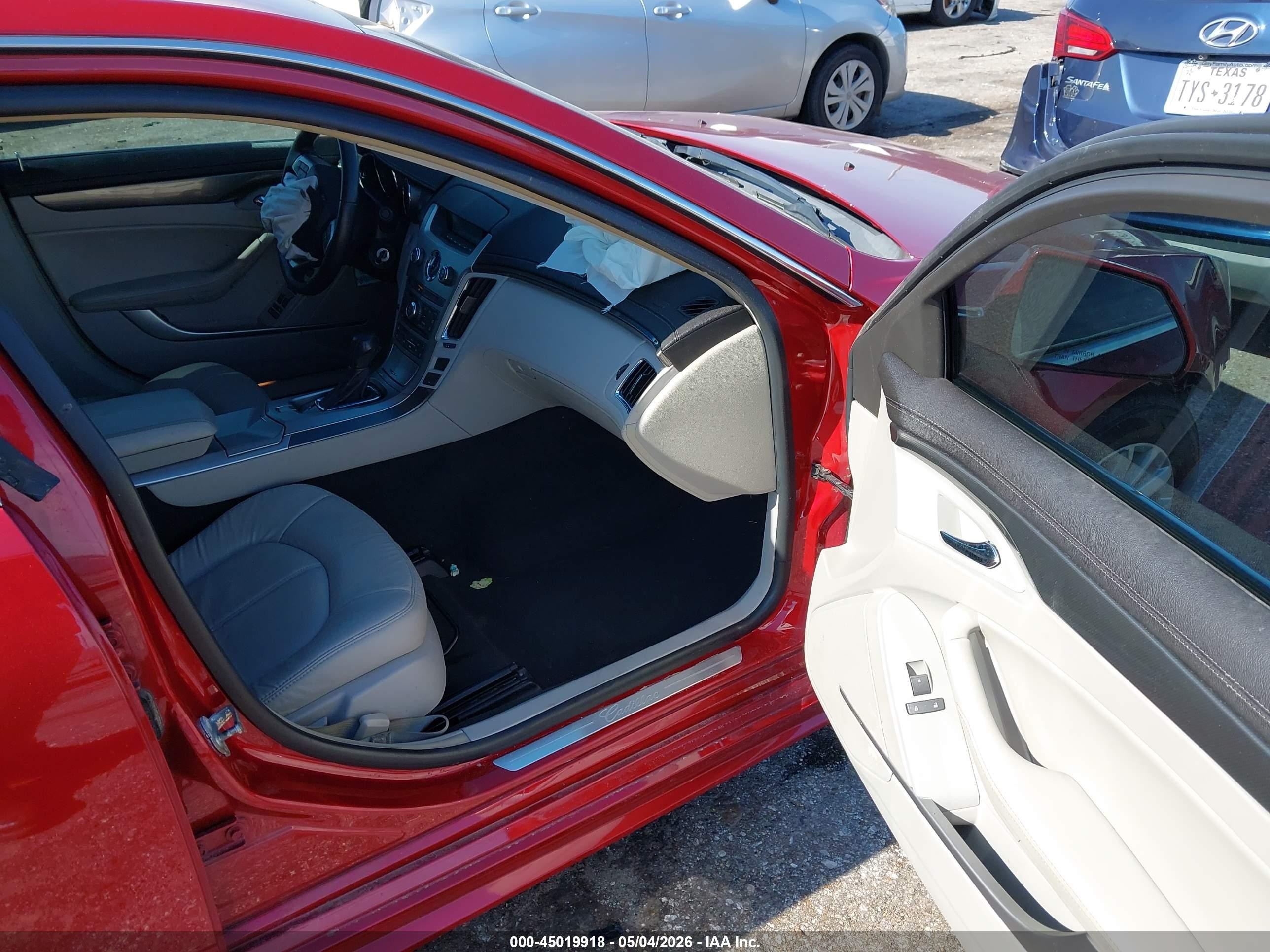 2011 Cadillac Cts Standard Red vin: 1G6DC5EY3B0102788