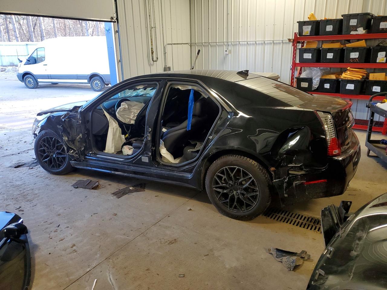 2011 Cadillac Cts Black vin: 1G6DC5EY3B0157077