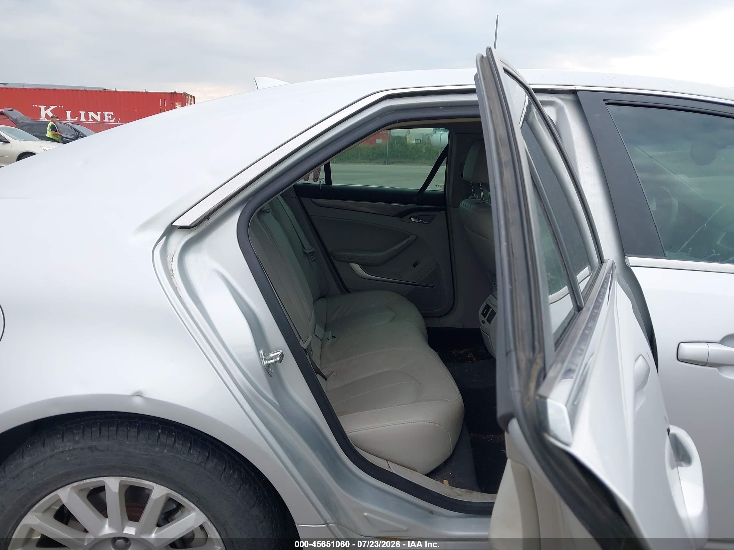 2011 Cadillac Cts   Silver vin: 1G6DC5EY6B0151967