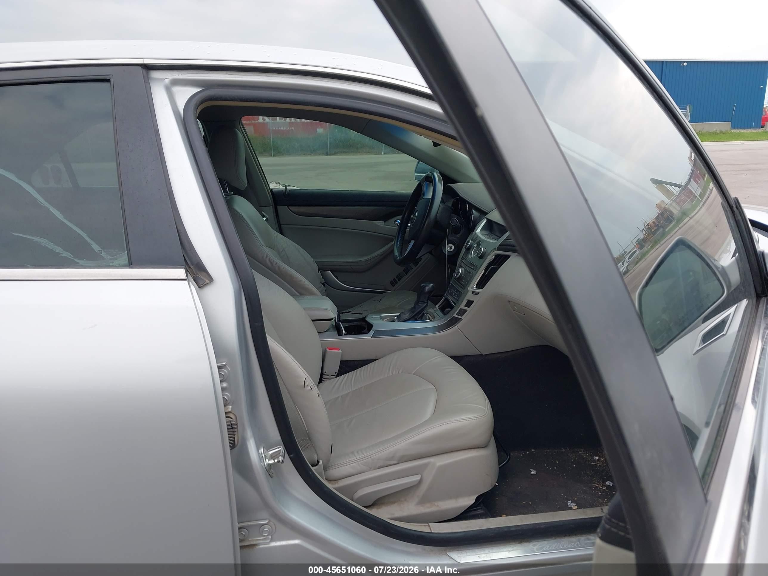 2011 Cadillac Cts   Silver vin: 1G6DC5EY6B0151967