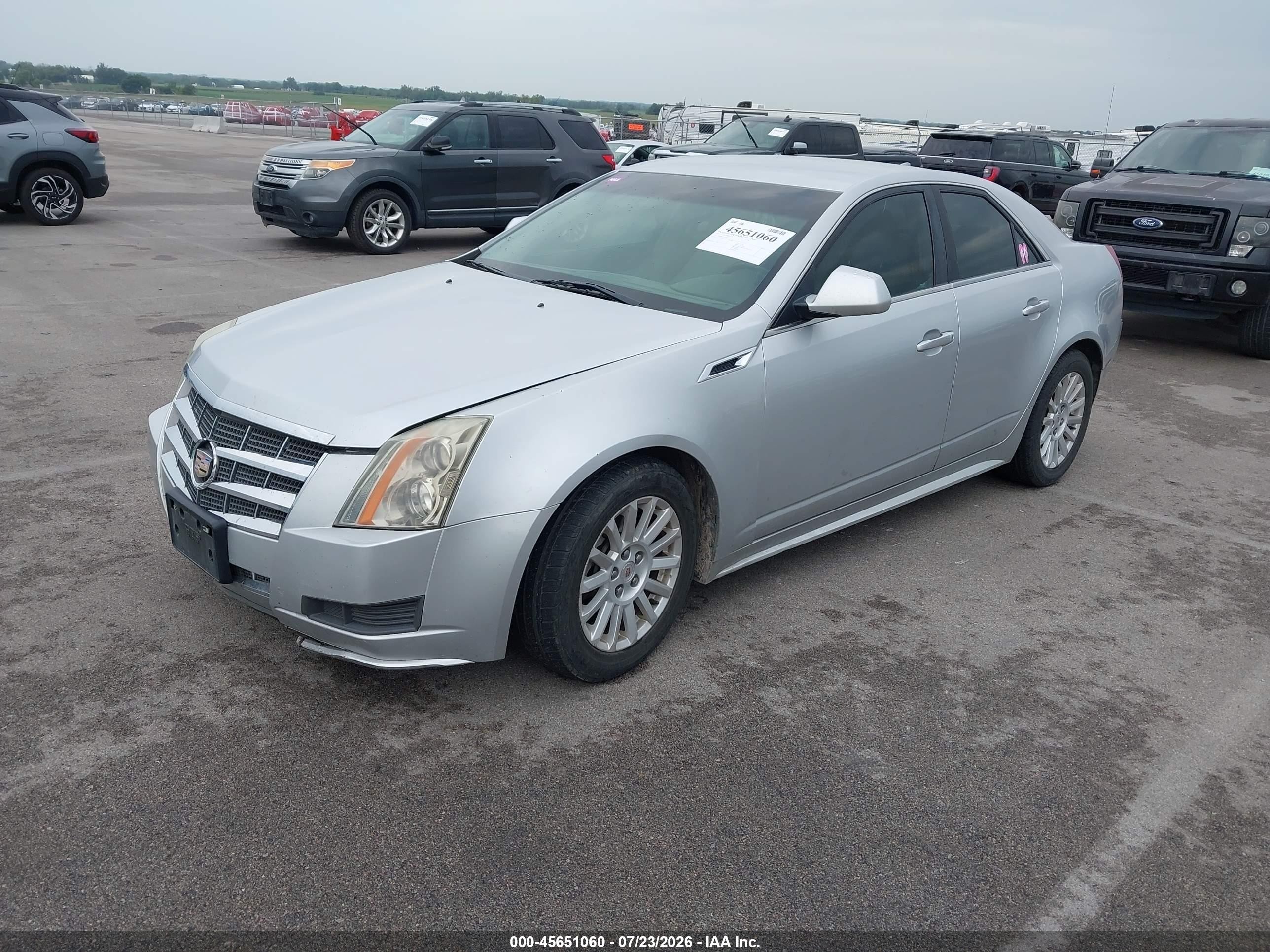 2011 Cadillac Cts   Silver vin: 1G6DC5EY6B0151967