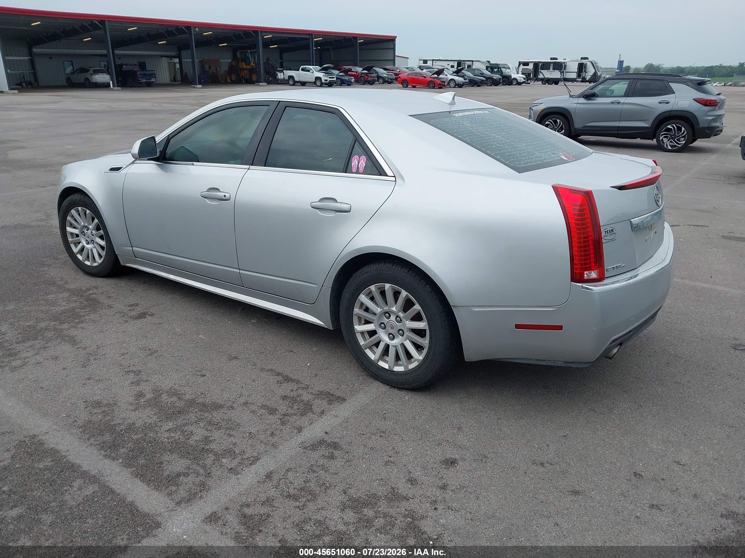 2011 Cadillac Cts   Silver vin: 1G6DC5EY6B0151967
