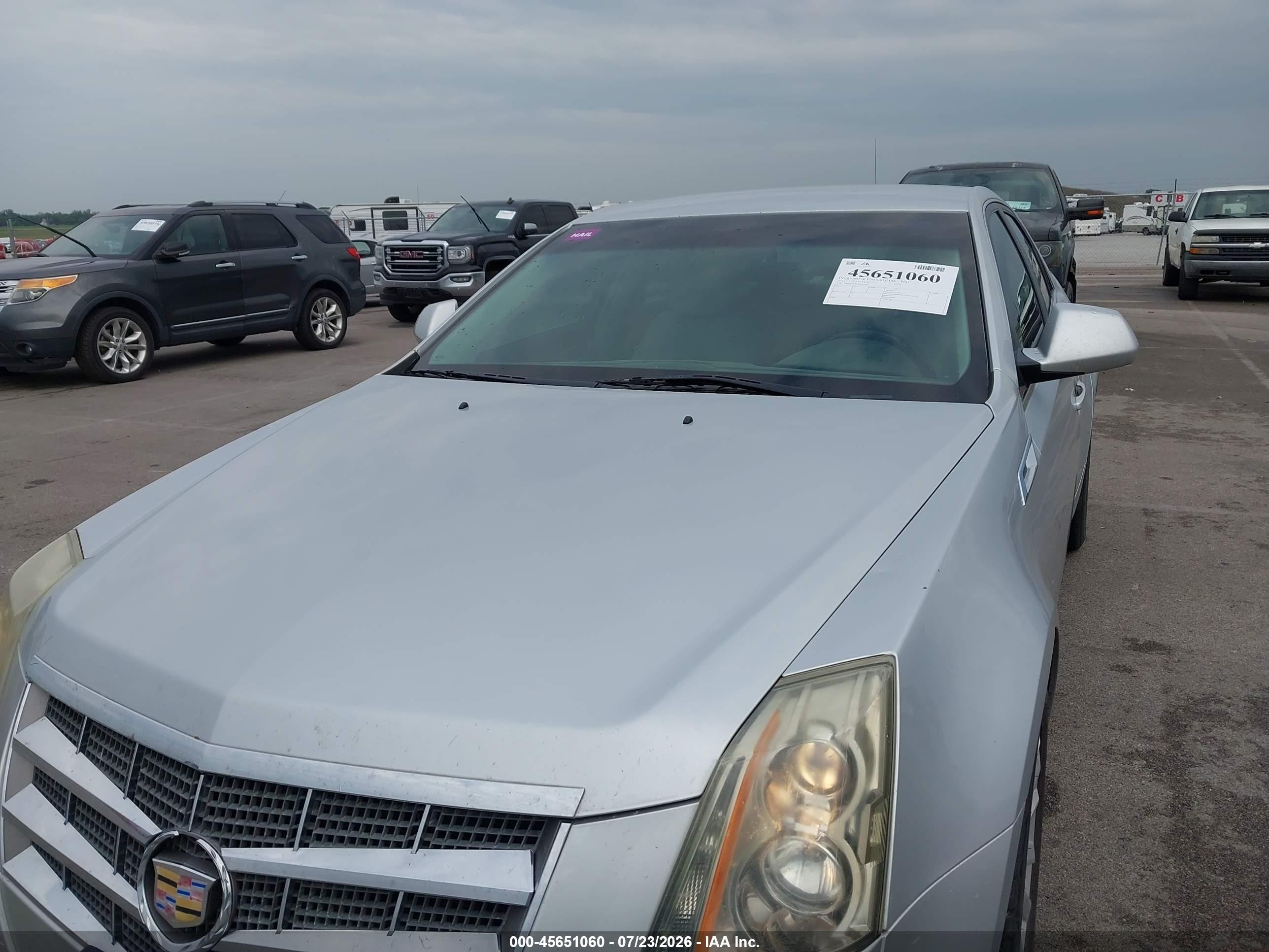 2011 Cadillac Cts   Silver vin: 1G6DC5EY6B0151967