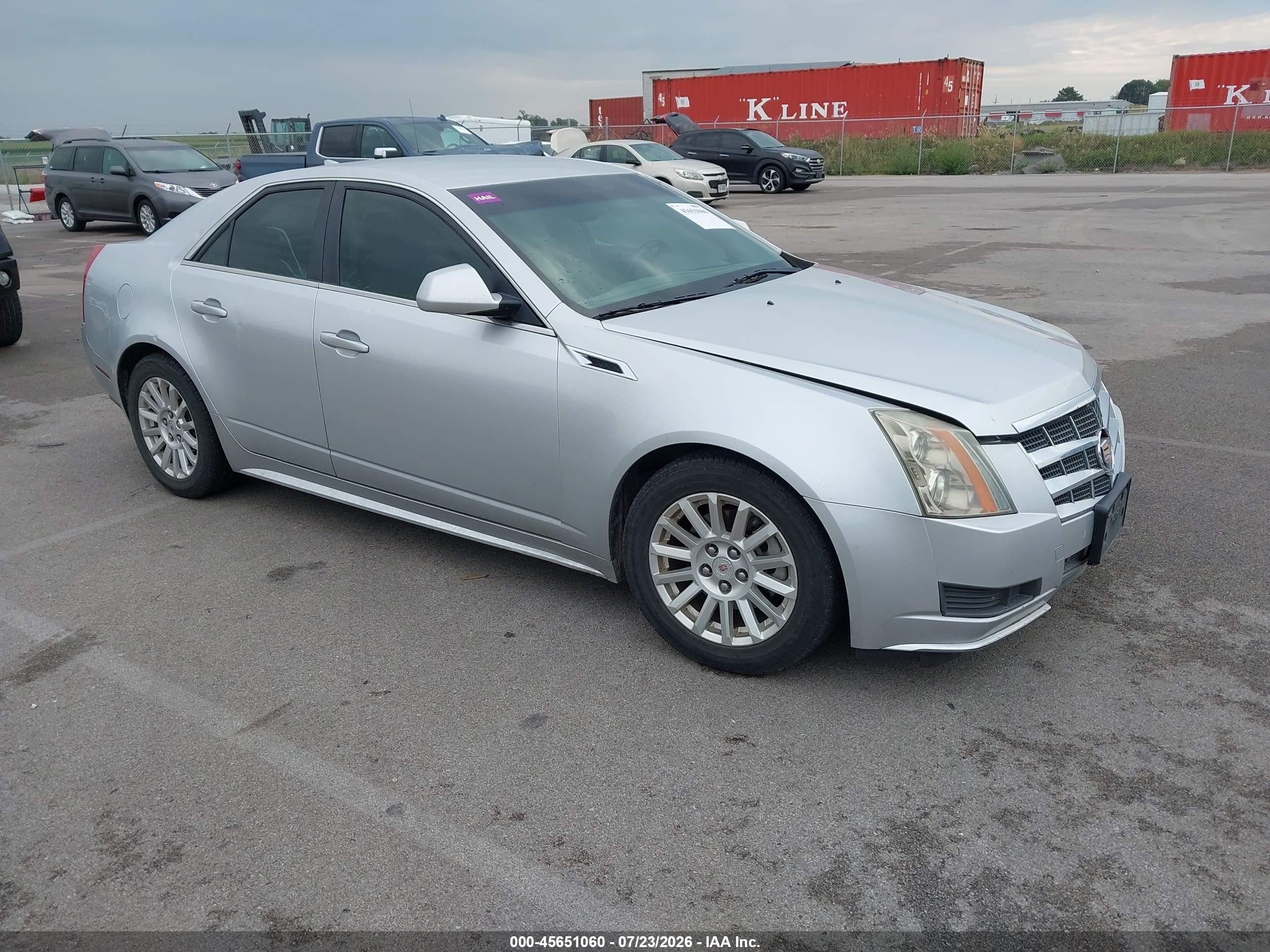2011 Cadillac Cts   Silver vin: 1G6DC5EY6B0151967