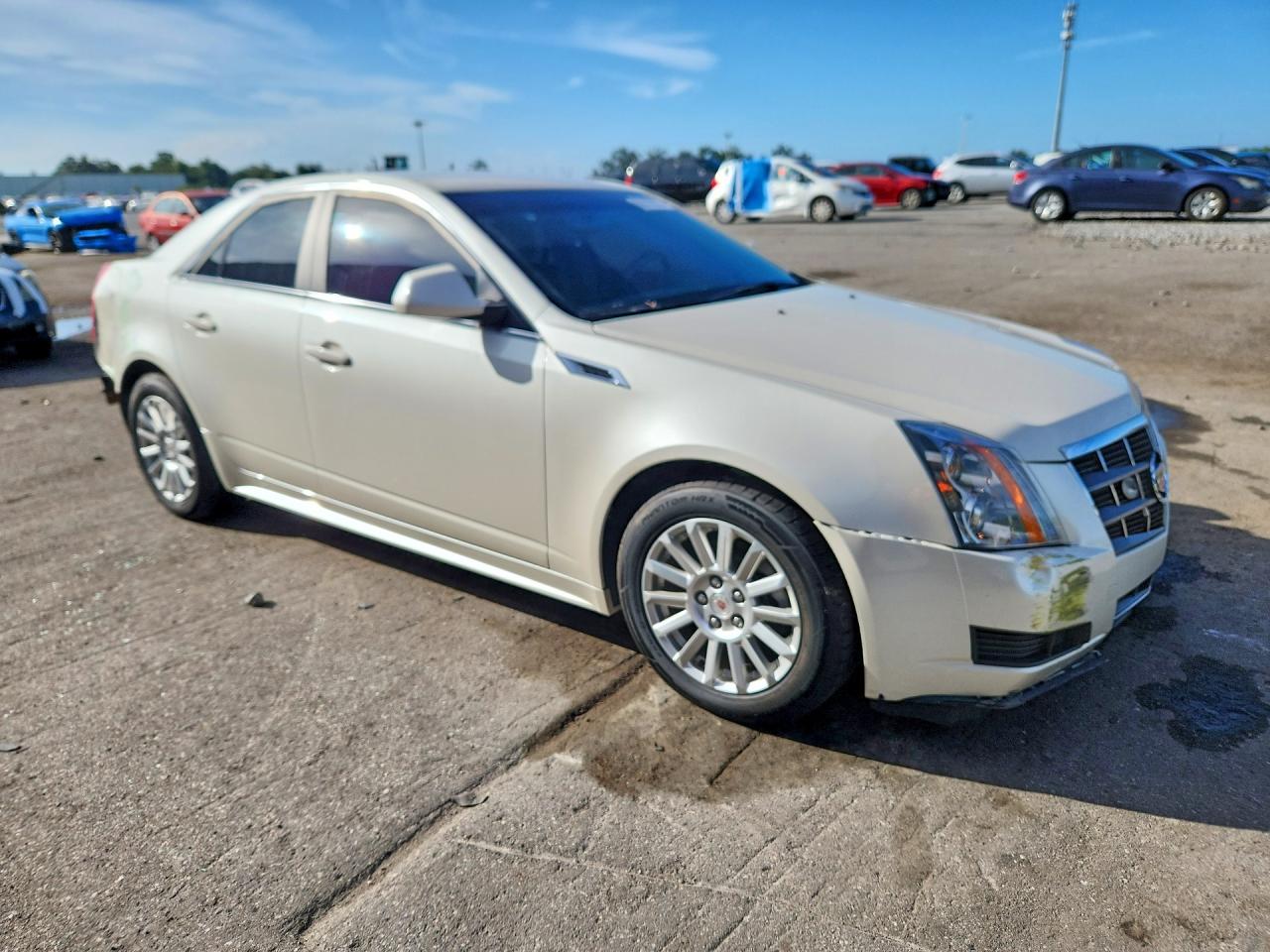 2011 Cadillac Cts White vin: 1G6DC5EY6B0163522