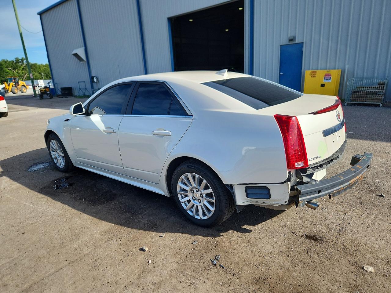 2011 Cadillac Cts White vin: 1G6DC5EY6B0163522