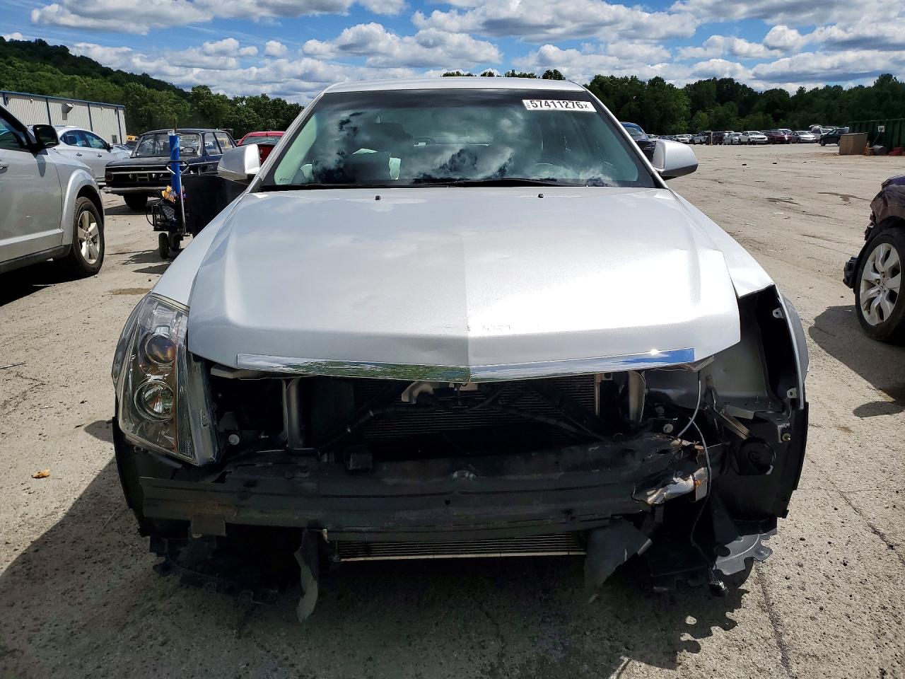 2011 Cadillac Cts Silver vin: 1G6DC5EY7B0162718