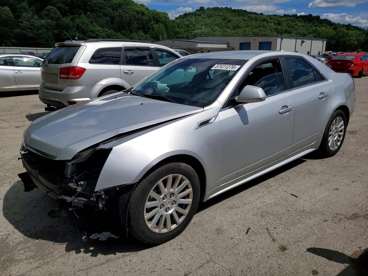 2011 Cadillac Cts Silver vin: 1G6DC5EY7B0162718