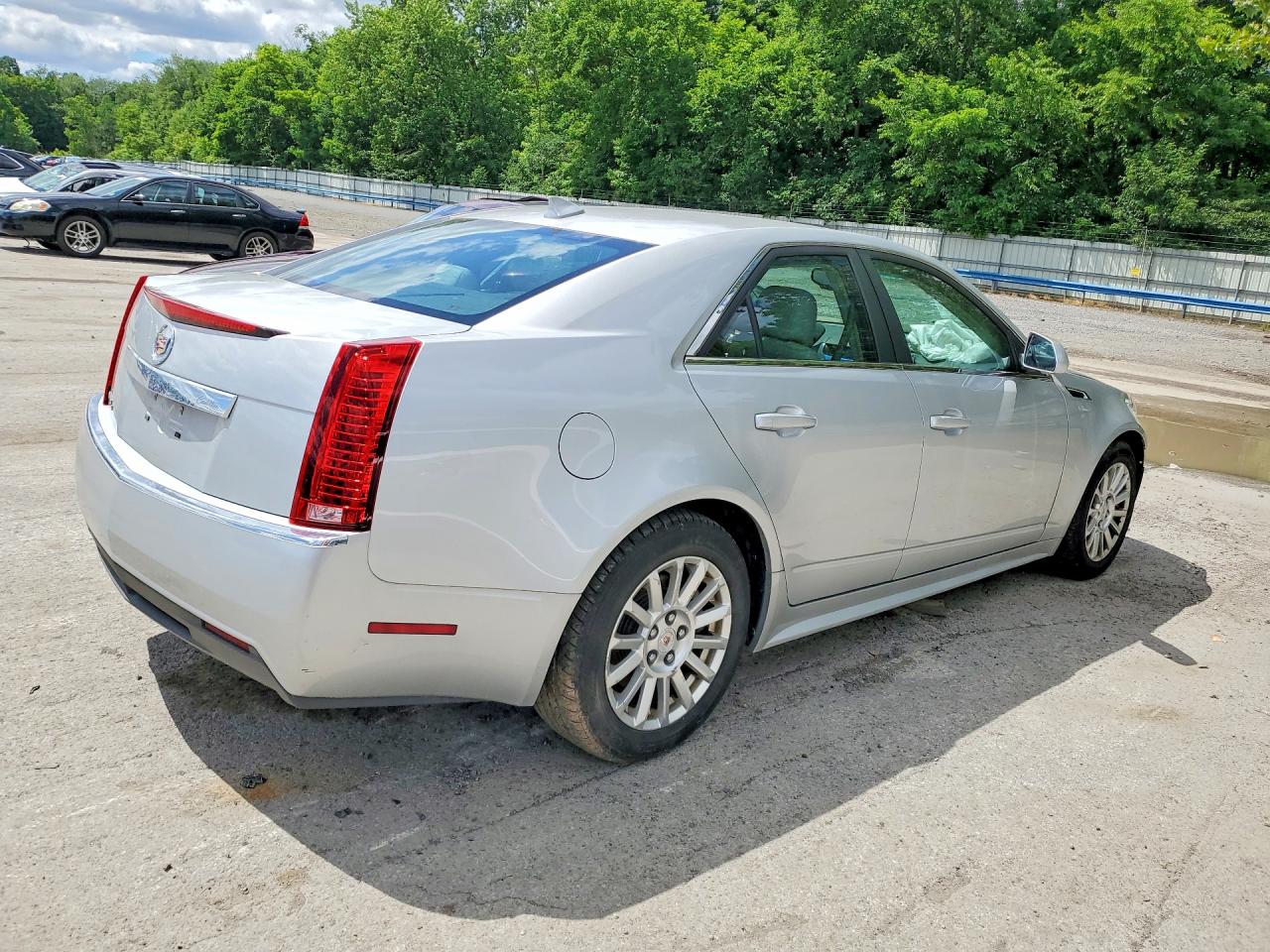 2011 Cadillac Cts Silver vin: 1G6DC5EY7B0162718
