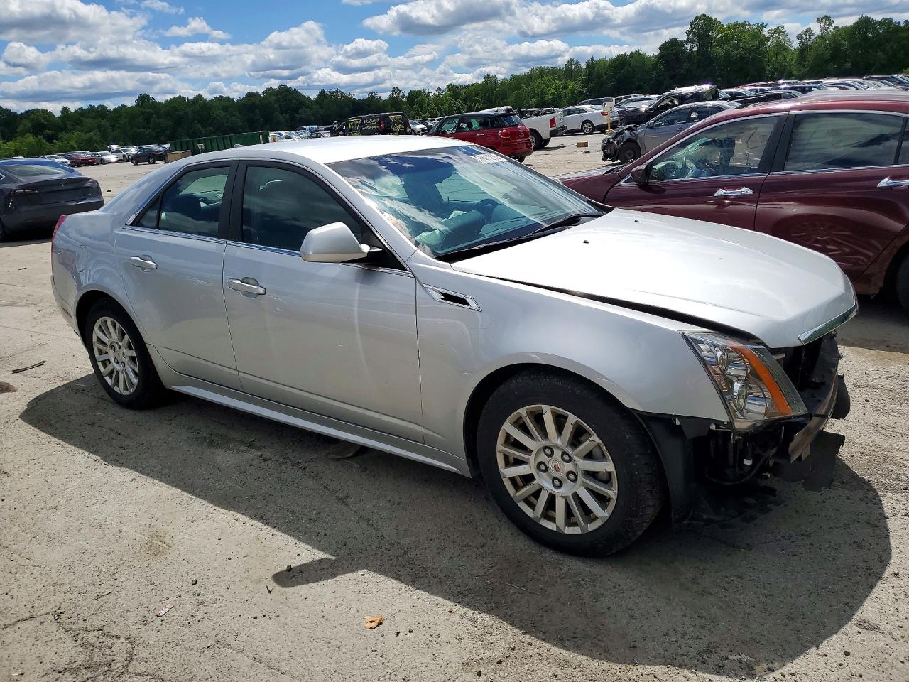 2011 Cadillac Cts Silver vin: 1G6DC5EY7B0162718