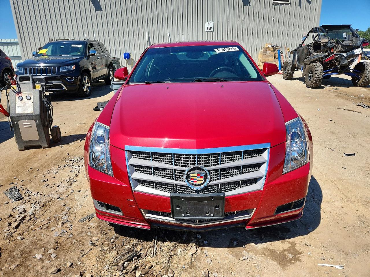 2011 Cadillac Cts Red vin: 1G6DC5EY8B0152702