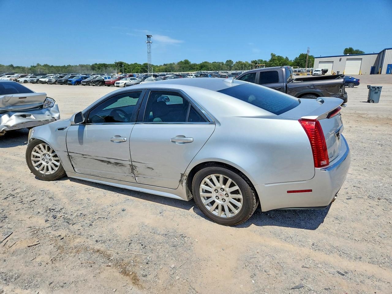 2011 Cadillac Cts Silver vin: 1G6DC5EYXB0167489