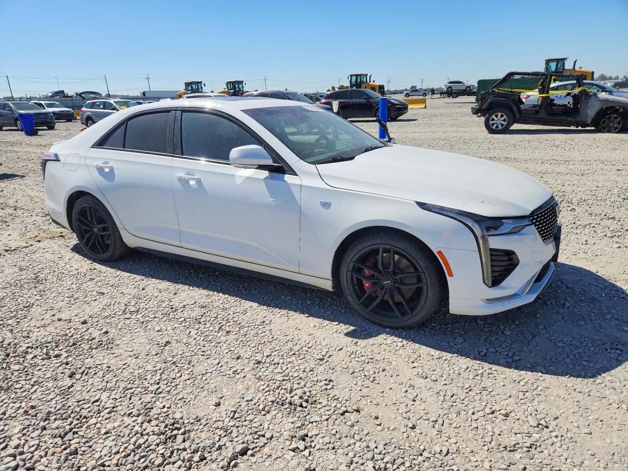 2020 Cadillac Ct4 Sport White vin: 1G6DC5RK0L0140194