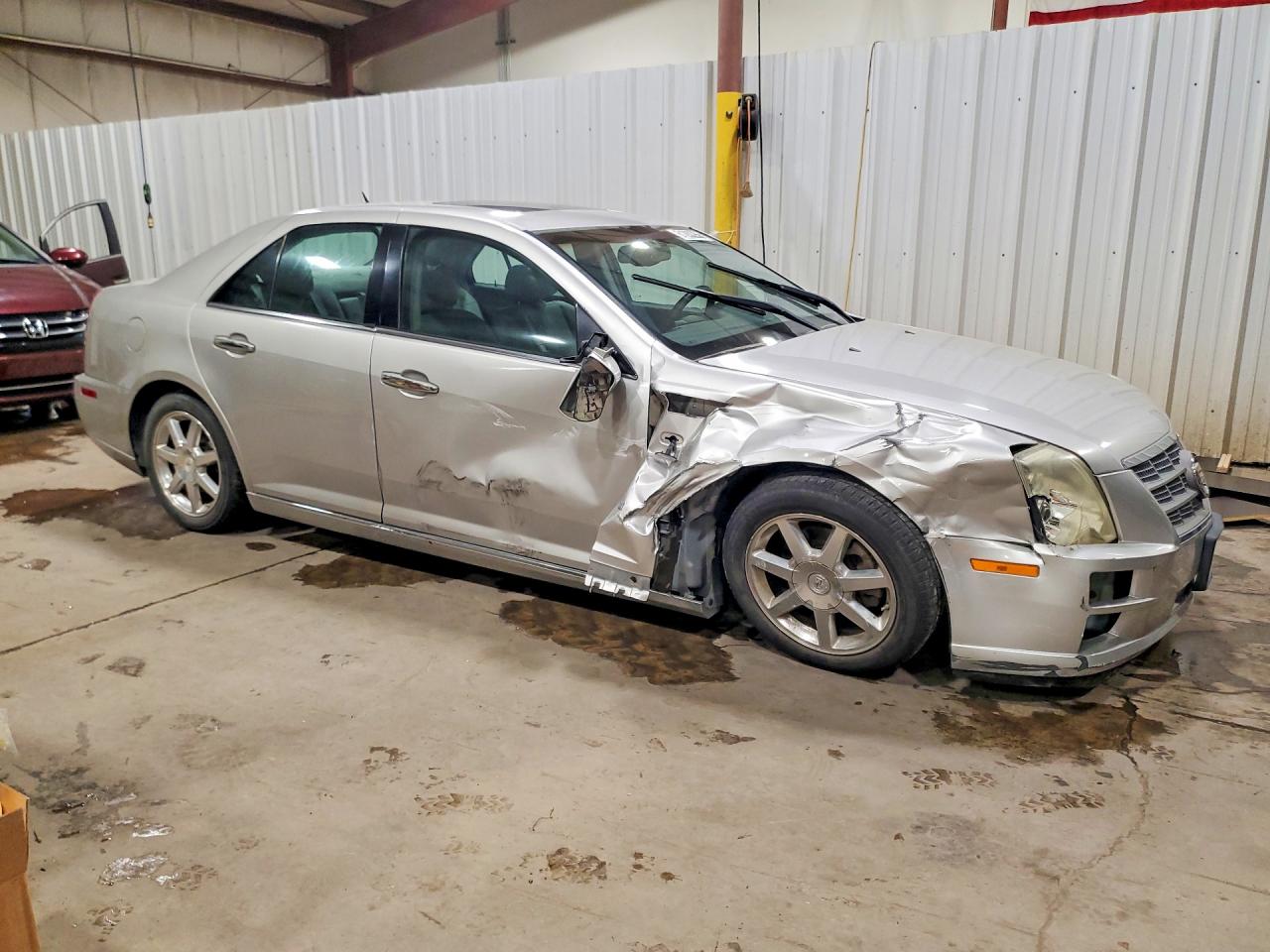 2008 Cadillac Sts Silver vin: 1G6DC67A080120325