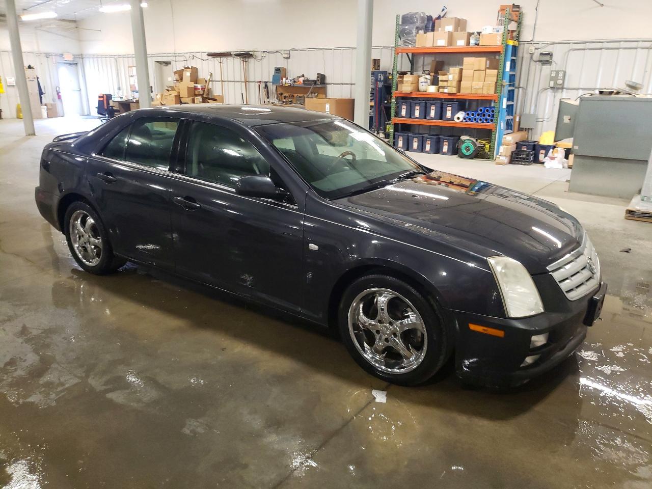 2005 Cadillac Sts Black vin: 1G6DC67A150214242
