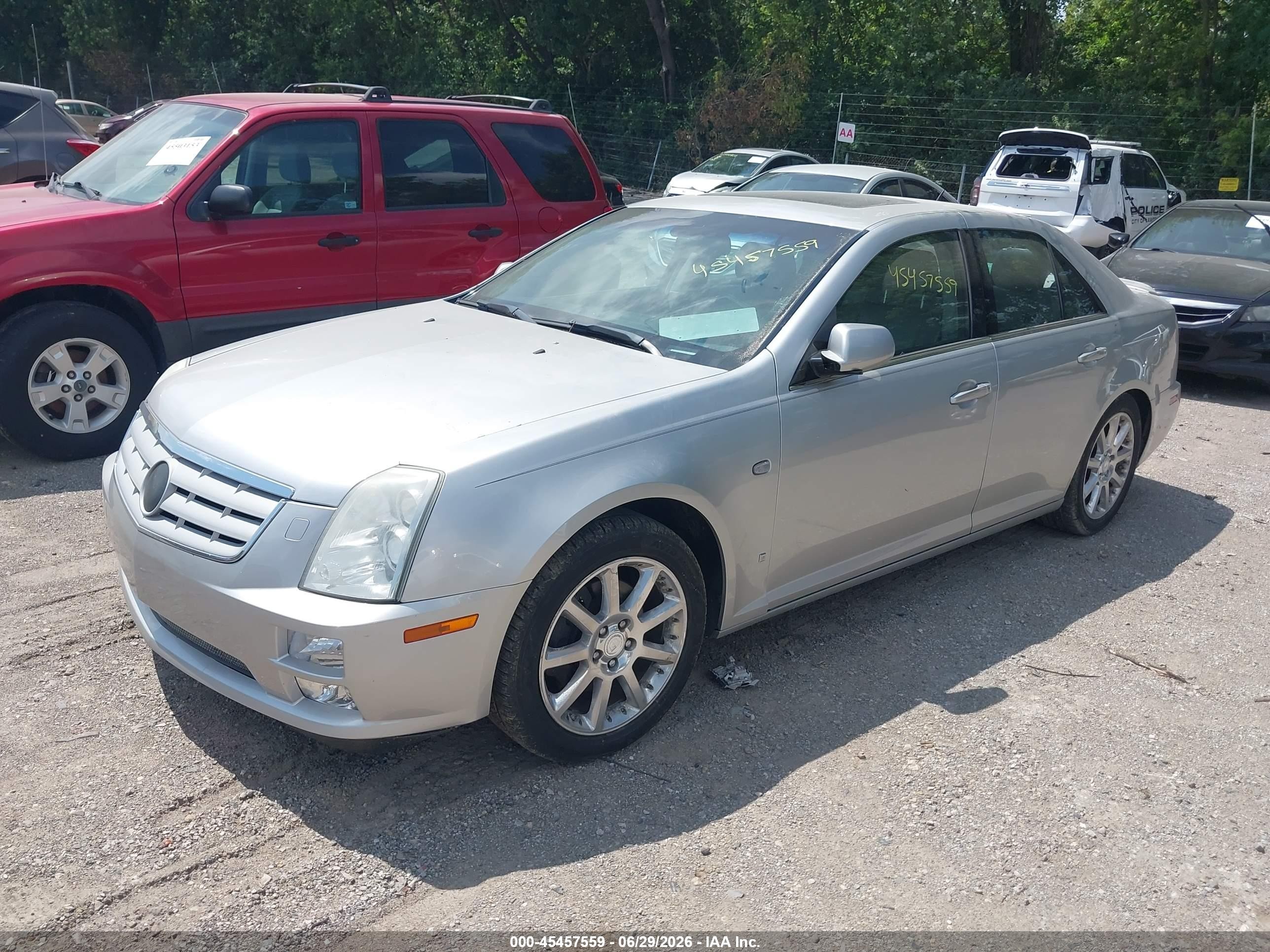 2006 Cadillac Sts V8 Silver vin: 1G6DC67A160167487