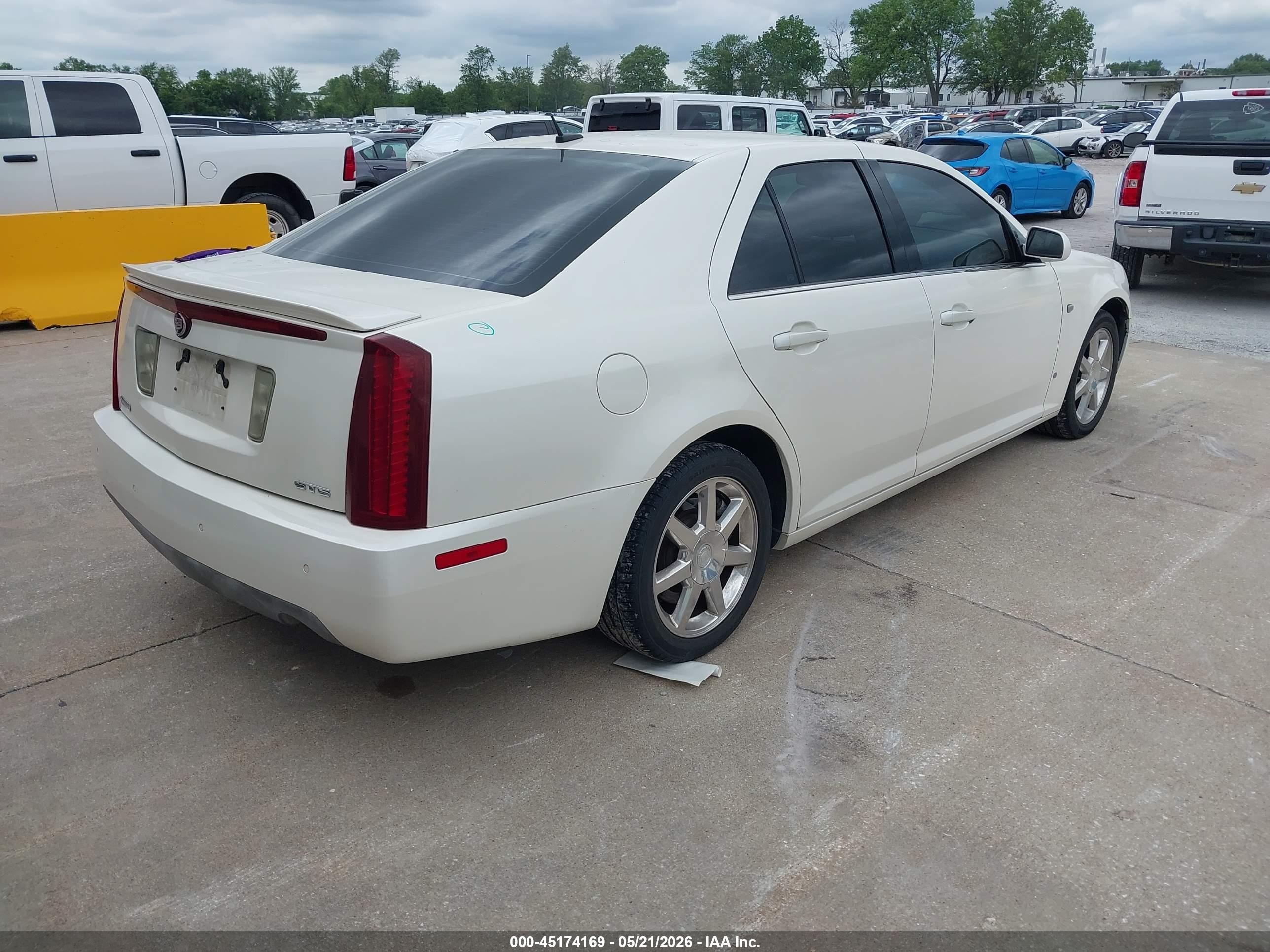 2006 Cadillac Sts V8 Белый vin: 1G6DC67A260112790