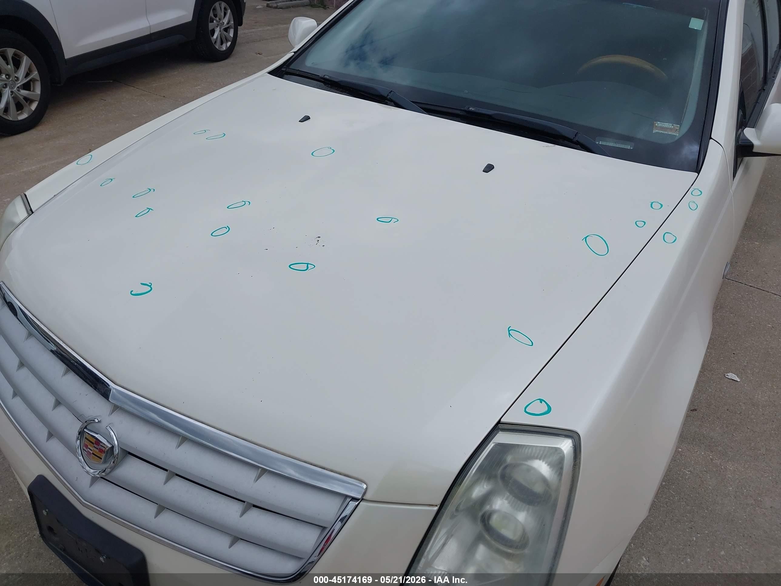 2006 Cadillac Sts V8 Белый vin: 1G6DC67A260112790